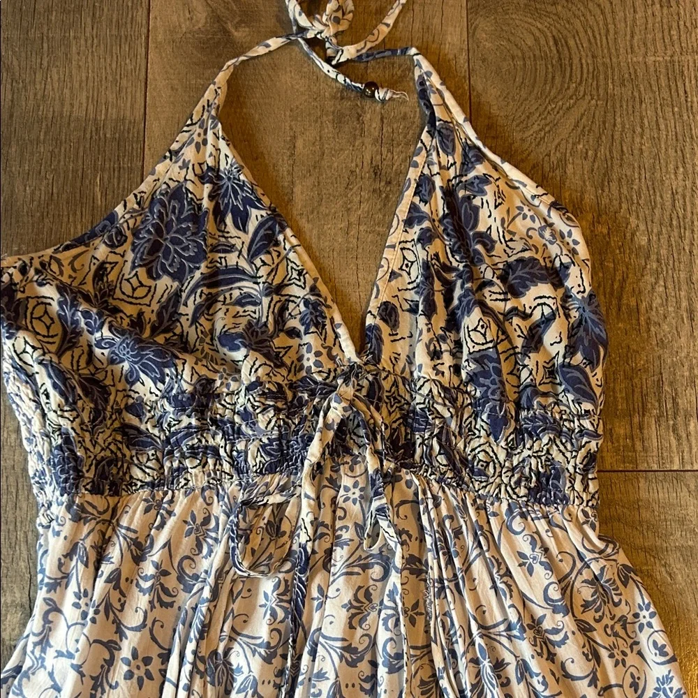 NWOT Angie Floral Romper/Dress - Picture 4 of 5